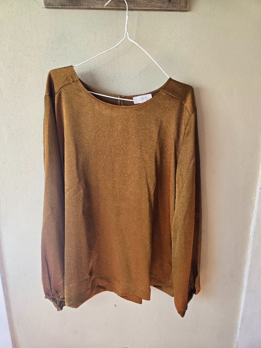 Gold Dressy Blouse